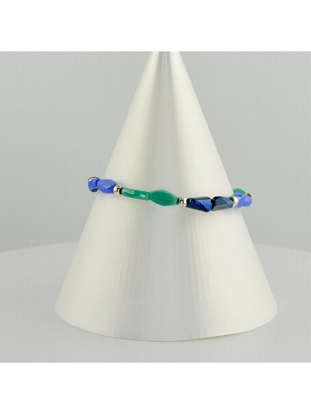Bomb Party Single Stack Bracelet - on Silver Plating #109